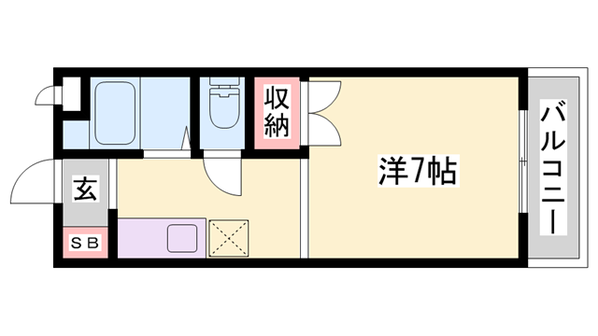土山駅 徒歩20分 2階の物件間取画像